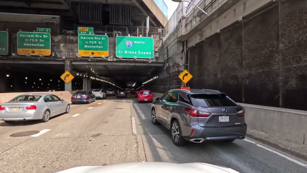 I-95 North GWB Bridge To I-678 South Cross Bronx Expressway To Exit 6A Whitestone Bridge and Queens 