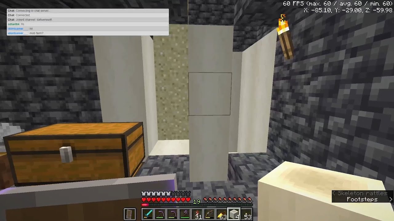A Bone Block Entryway to the Stray Farm - Minecraft Java 1.20 Vanilla ...