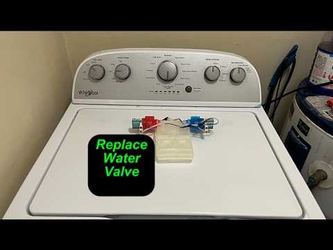 Whirlpool Washer Water Valve Diagnosis & Replacement - YouTube