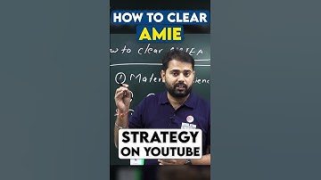How to clear Amie exam || Strategy on Amie exam || in hindi