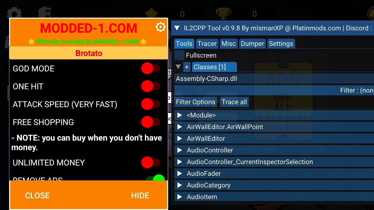 Brotato 1.3.629 mod menu Tool
