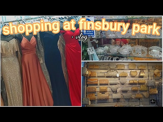 finsbury park prom dress shopping (not for me) | vlog - YouTube