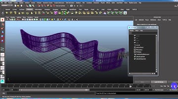 Text animation in Maya