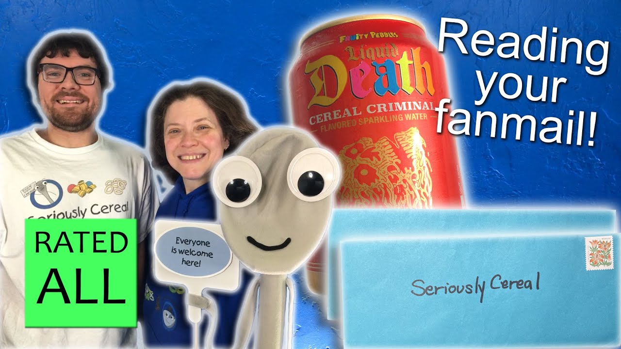 Fruity Pebbles Sparkling Water + Fanmail! | Seriously (Sorta) Cereal