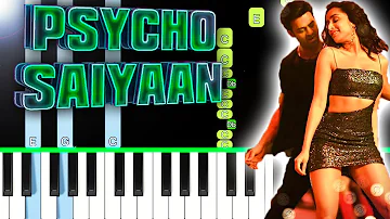 Saaho - Psycho Saiyaan (Piano Tutorial) By MUSICHELP