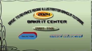5th Part Of Adobe Illustrator Cc Bangla Tutorial - From Beginner To Pro In 2024