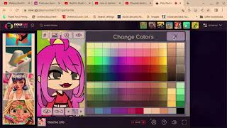 Lit now gg Gacha Life round