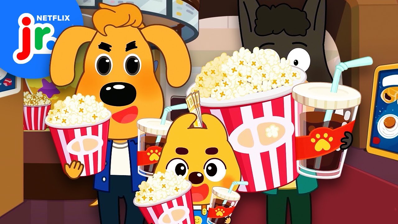 Sheriff Labrador Goes to the Movies 🍿 Sheriff Labrador | Netflix Jr ...