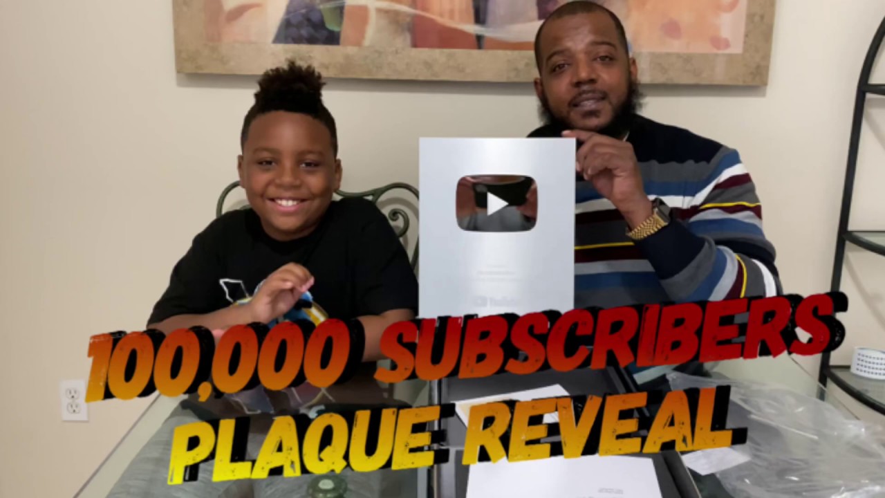 100,000 SUBSCRIBERS SILVER PLAQUE REVEAL 🥇🏆