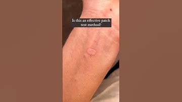 Patch Testing for Lashes✅  #beauty #lashtech #lash