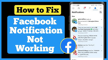 How To Fix Facebook Notifications Not Working On Android | Facebook notifications not working 2025