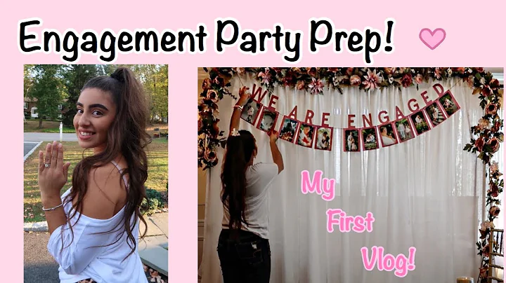 Engagement Party Prep + Vlog | GINA MARIE