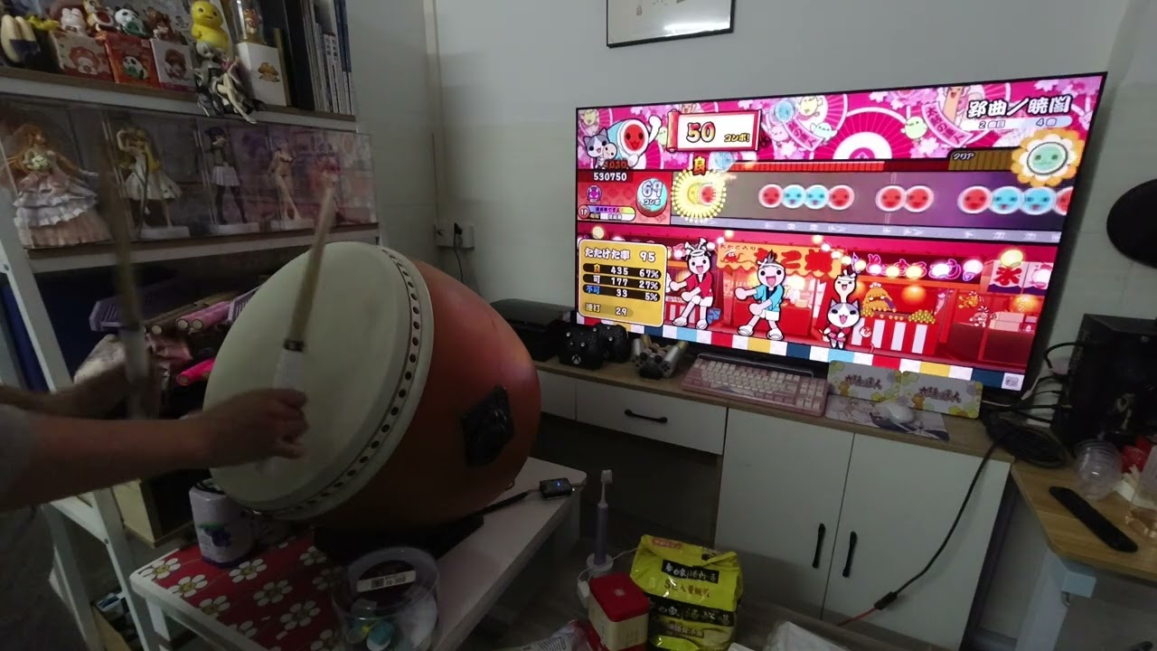 太鼓达人TNDE】郢曲／暁闇834980 249可46不可260118 - YouTube