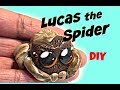 Lucas the spider  diy polymerclay lucas fan art easy tutorial