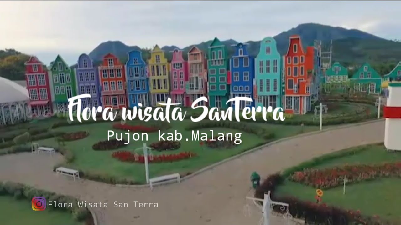 Flora wisata SanTerra Pujon kab.MALANG - YouTube