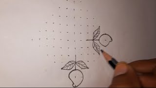ఉగాది ముగ్గులు 5|Ugadi Spical Beautiful Rangoli with 13*1 Dots|Ugadi Kolam 2020 screenshot 1