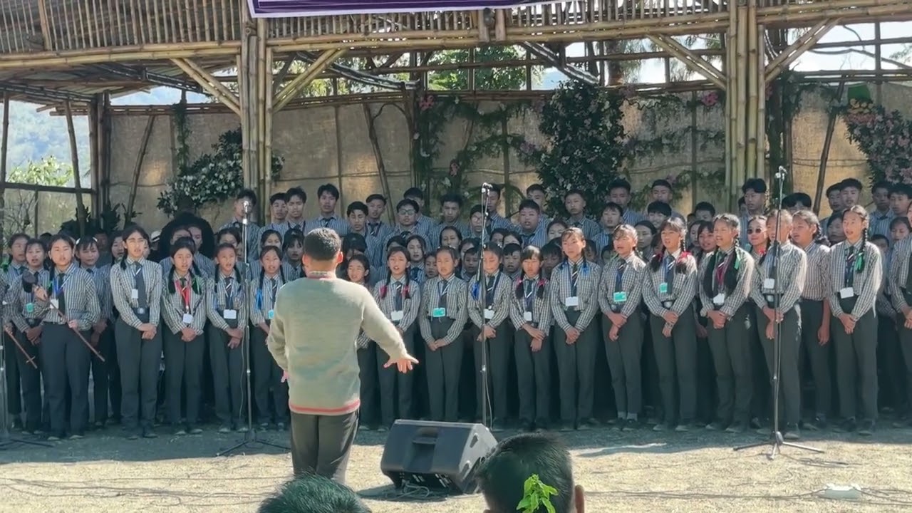 Chokri Baptist School Chetheba choir at GHS golden jubilee celebration 2025