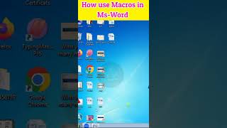 macros in ms word | ms word me macro ka use #msword #macro #recording #shorts