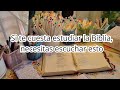 Cómo pasé de leer poco la Biblia a desearla cada día / Mi testimonio
