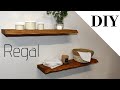 Schwebendes Regal selber bauen/Wandregal/Floating shelves/Holzregal/Regal selber bauen/ Shelves DIY