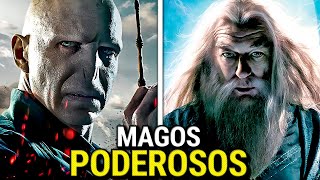 Los 10 MAGOS Más Poderosos en el Universo de HARRY POTTER