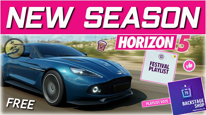 NEW BACKSTAGE Cars + Autumn Festival Playlist UPDATE (Forza Horizon 5)