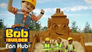 Bob the Builder's GIANT Sand Sculpture! (2016) | Bob the Builder