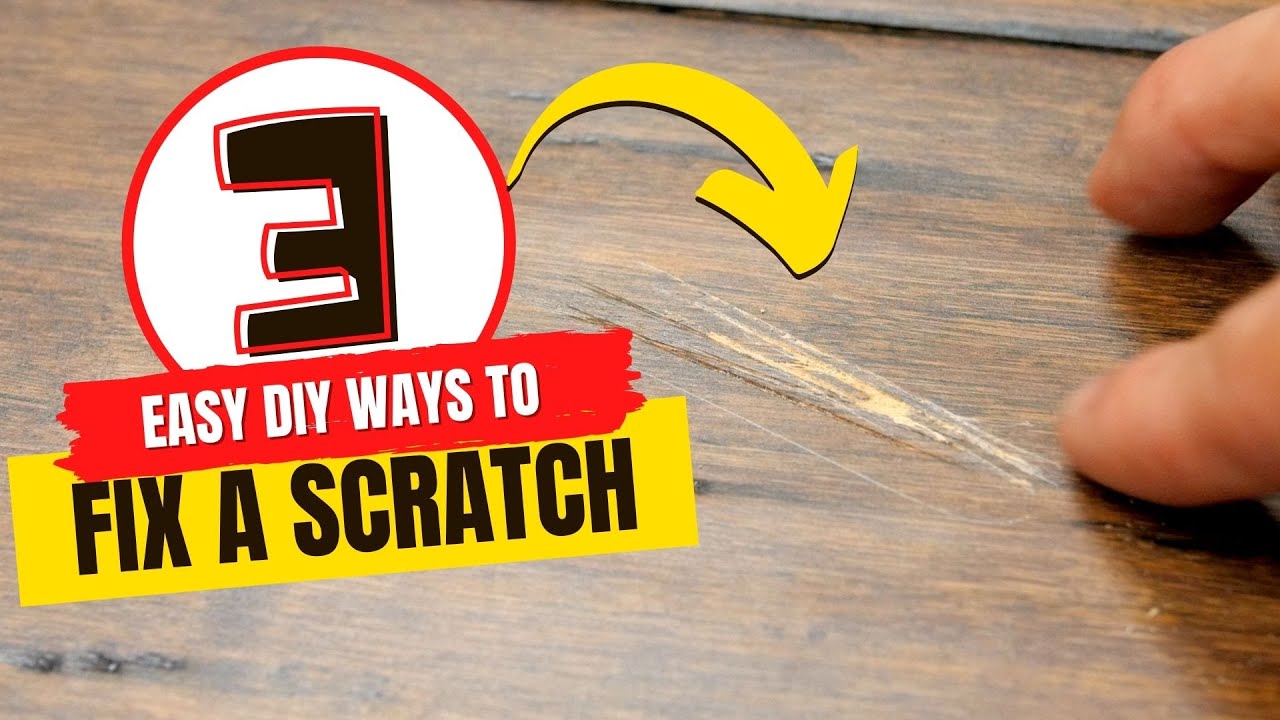 3 DIY Ways To Fix A Scratch In Hardwood Floors YouTube