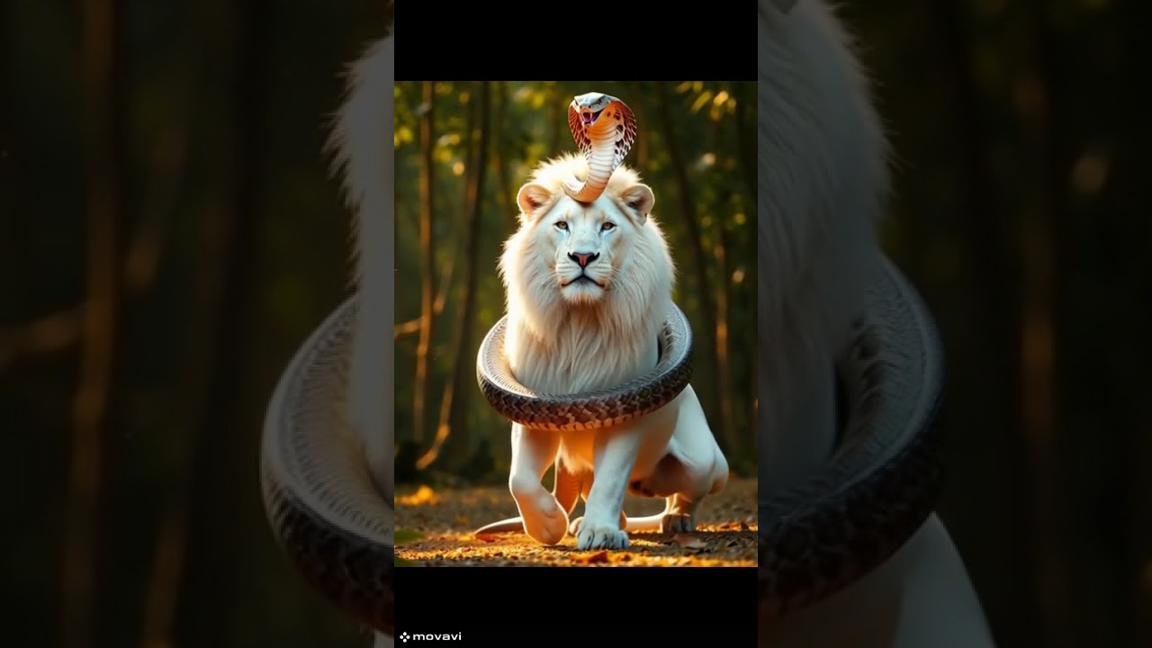 The King Lion graceful entry. 