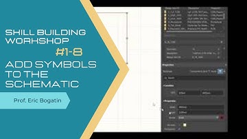 SBW 1-8: Add Symbols to the Schematic
