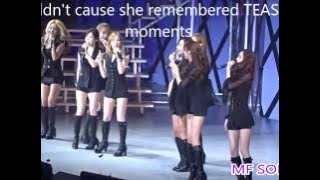 SNSD 1st live as 8 members (without jessica)
