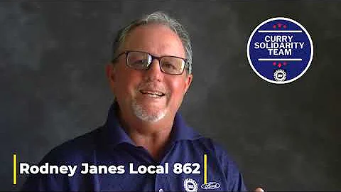 Rodney Janes, Local 862 shares his endorsement for...