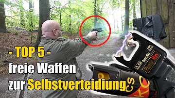 Welche Waffe darf man ohne Waffenschein haben?