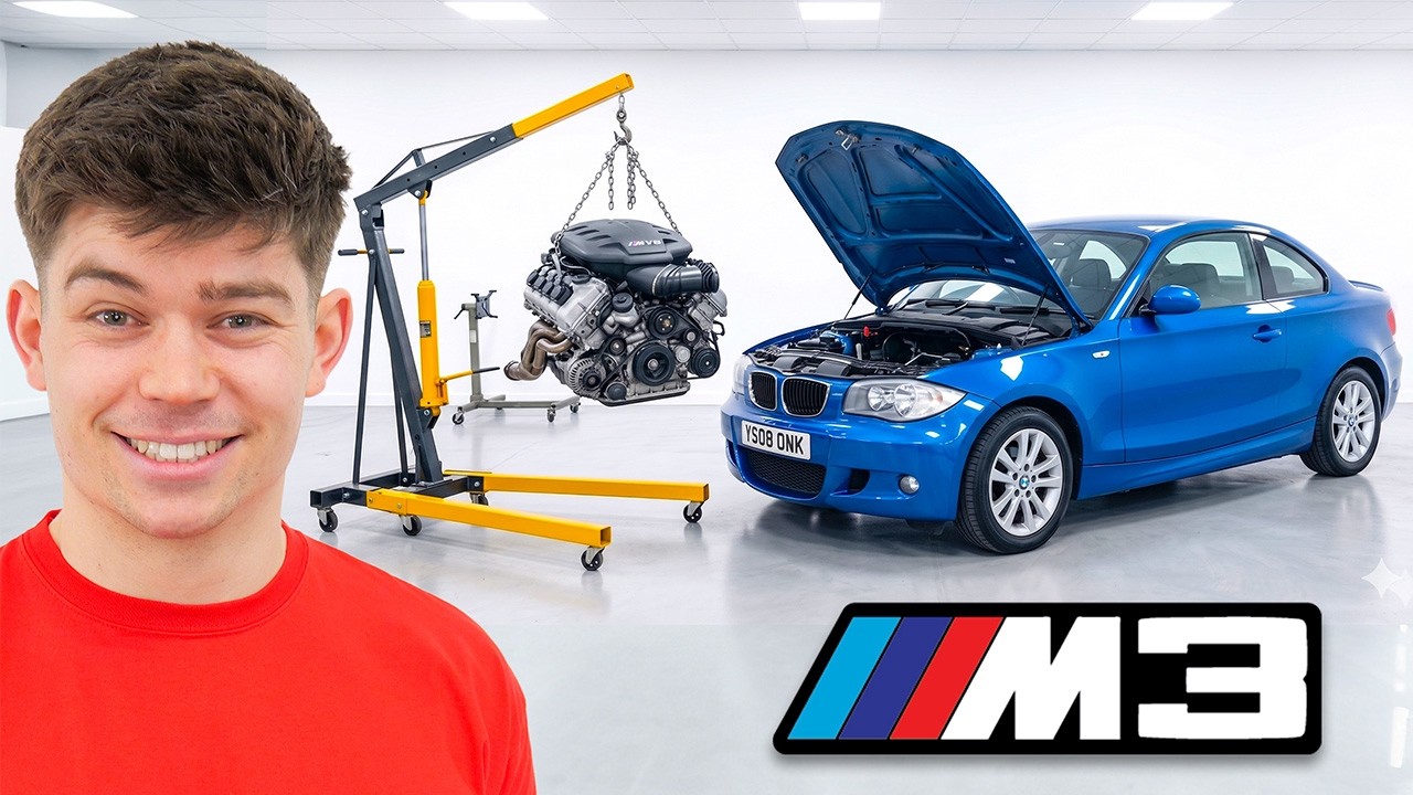I INSTALLED A BMW M3 ENGINE INTO A 1 SERIES