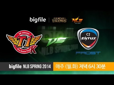 NLB 4강 A조 SKT T1 K vs CJ Frost #3-1