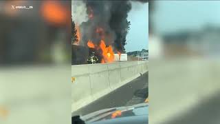 Westbound lanes of Route 3 reopen after deadly truck explosion in Clifton