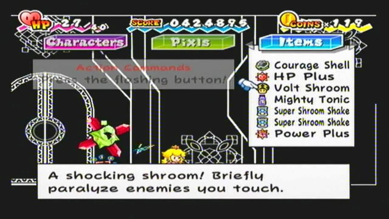 Super Paper Mario - Playthrough [Part 65 - Chapter 8-2: Fight against Francis & Mimi (2/2)] [ENG]