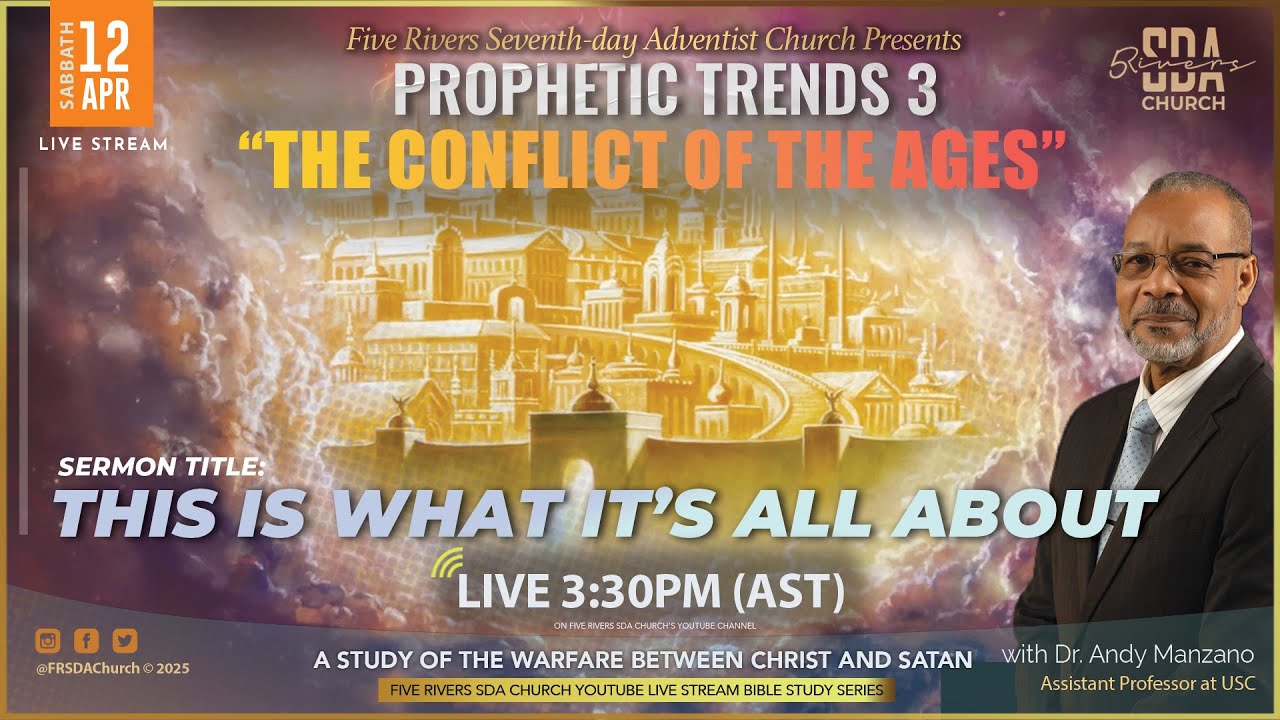 CONFLICT OF THE AGES  | SAB APR 12TH | 3:30PM (AST) | THIS IS WHAT IT'S ALL ABOUT | DR. ANDY MANZANO