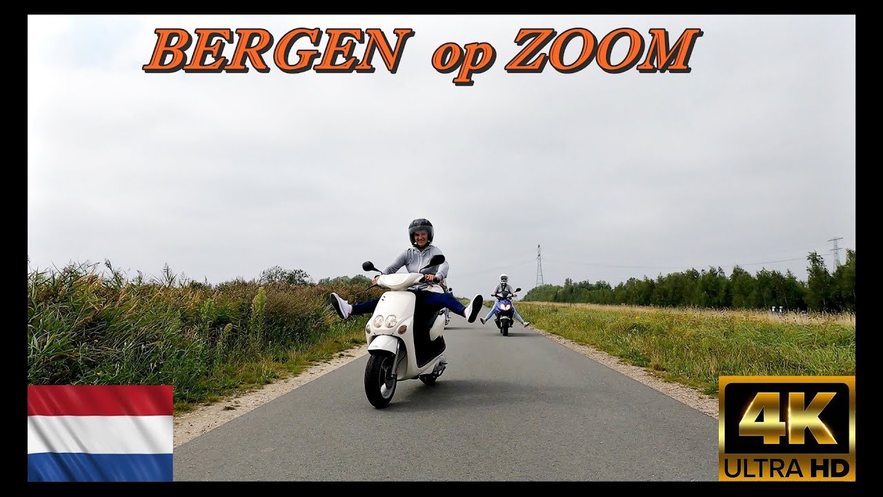 Holandia Bergen op Zoom Wycieczka na skuterach / The Netherlands Bergen