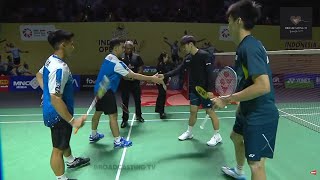 Highlights | KAPAL API Indonesia Open 2024: Lee Yang/Yang Po Han (TPE) vs Gutama/Isfahani (INA)  QF