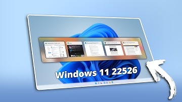 Windows 11 Build 22526 - Better audio quality on Apple AirPods, New Alt + Tab UI & More!