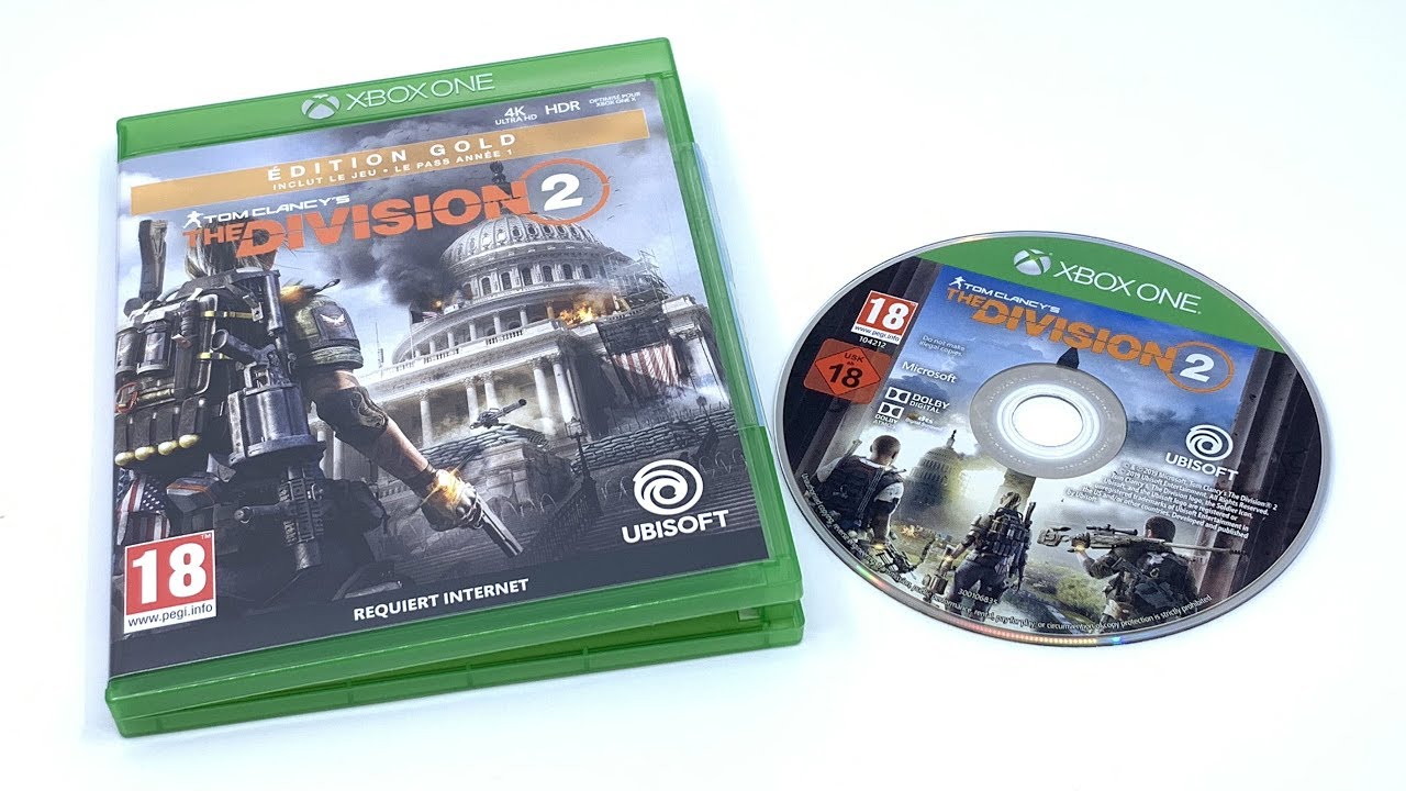 Tom Clancy S The Division 2 Gold Edition Xbox One Unboxing Youtube Tom Clancy S The Division 2 Gold Edition Xbox One Unboxing Youtube