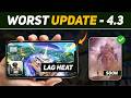 BGMI 4.3 is the WORST Update Ever… I’m Done 💔 | BGMI server issue solved? | Pharaoh Mode coming soon