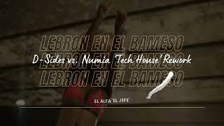 El Alfa 'El Jefe' - Lebrón En El Bameso (D-Sides vs. Numia 'Tech House' Remix) | Visualizer
