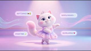Dance So Soft with Puffy Cat! 🐱💃 Gentle Kids Dance Song 🎶✨ screenshot 5