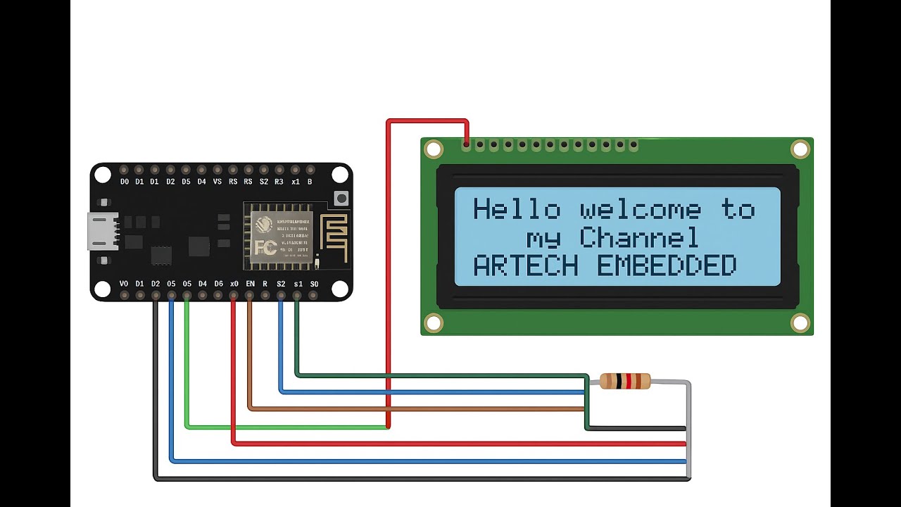 “How to Connect LCD Display with ESP8266 NodeMCU 🔥 | Complete Tutorial ...