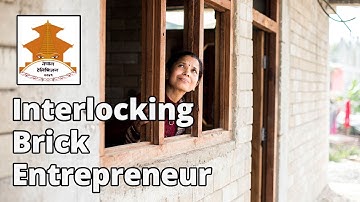 Interlocking Bricks Nepal - Woman entrepreneur shares experience starting brick enterprise - NTV