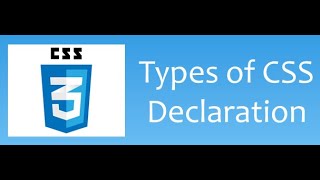 HTML CSS Types, Border, Padding, Margin