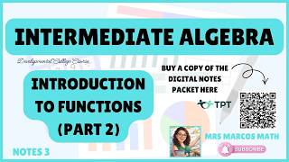 Celebrity Intermediate Algebra - 2025 - Notes 3 Intro to Functions Part 2 Net Worth
