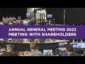 Assemblée générale 2022 - Paroles d'actionnaires